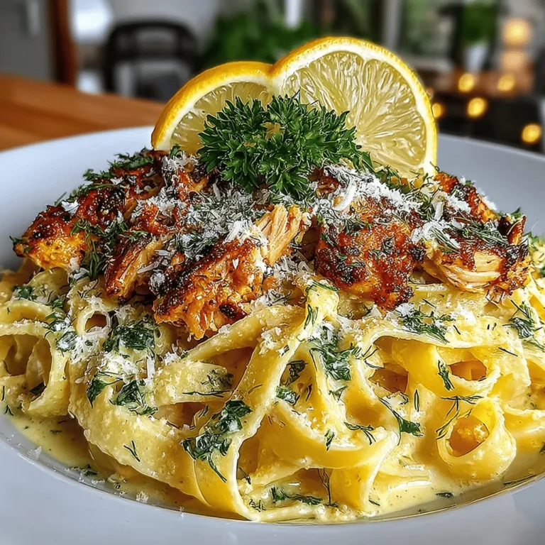 The flavor profile of Creamy Lemon Dill Tuna Pasta is a delightful interplay of creamy, tangy, and aromatic elements. The smooth, rich texture of the sauce envelops the pasta, while the bright acidity of lemon cuts through the richness, creating a balanced dish that tantalizes the taste buds. Dill adds an aromatic layer, enhancing the overall flavor and giving the dish a fresh, herbaceous note.