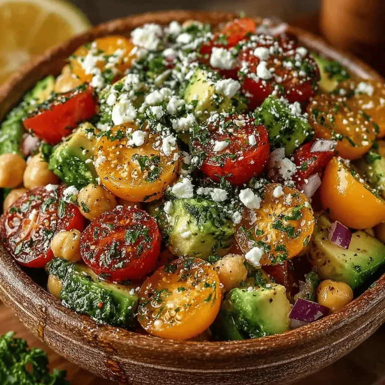 In the world of healthy eating, finding dishes that are both nutritious and satisfying can often feel like a challenge. However, the Creamy Avocado Chickpea Delight stands out as a vibrant, flavorful, and healthful option that caters to a variety of dietary preferences. This recipe combines the creamy richness of avocados with the hearty texture of chickpeas, creating a dish that is not only delicious but also packed with essential nutrients. Whether enjoyed as a refreshing salad, a side dish at a family gathering, or a light meal on a warm day, this Creamy Avocado Chickpea Delight is sure to become a go-to for health-conscious eaters.