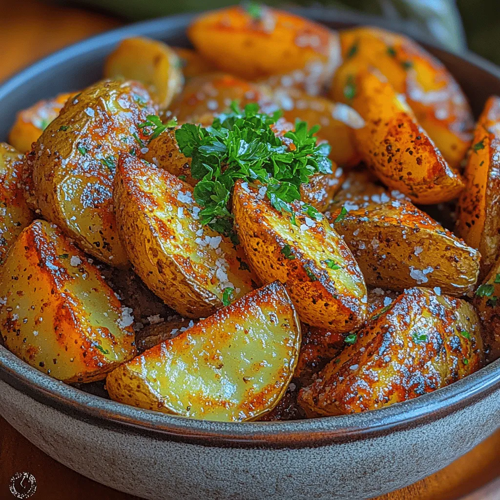 Ah, the joy of biting into a perfectly crispy potato wedge! There’s something undeniably comforting about indulging in this classic snack, evoking memories of family gatherings, movie nights, and fun-filled barbecues. I can still recall the excitement of my younger days, gathering around the kitchen table with my family, where my mom would serve up her famous potato wedges—golden and crispy, fresh from the oven. Fast forward to today, while I’ve embraced healthier cooking methods, my love for potato wedges remains unchanged. That’s why I’m thrilled to share this recipe for Crunchy Golden Air Fryer Potato Wedges, a guilt-free version that doesn’t skimp on flavor or crunch!