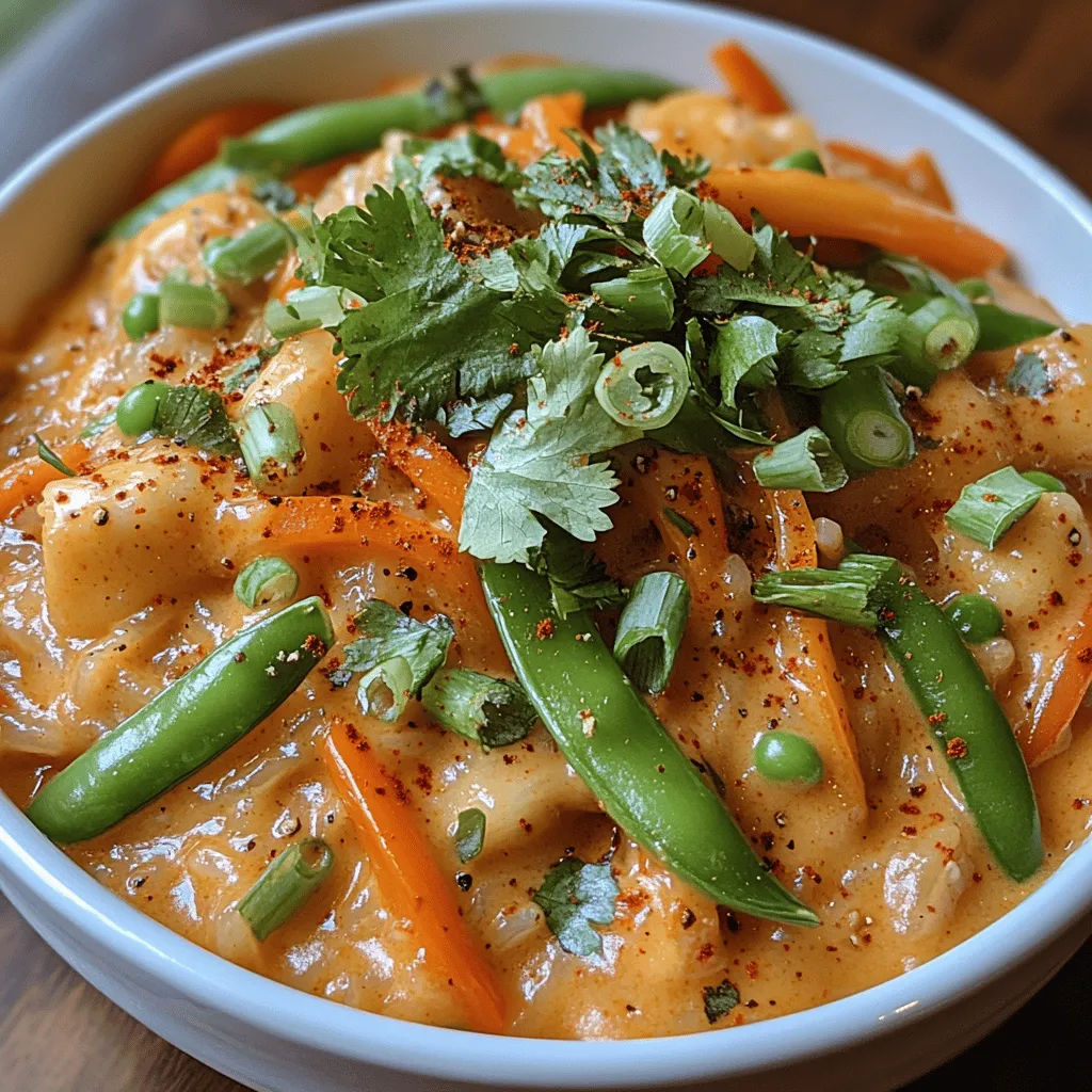 Thai cuisine is celebrated around the world for its vibrant flavors, aromatic herbs, and a perfect balance of sweet, salty, sour, and spicy elements. From the bustling street markets of Bangkok to upscale restaurants, the enchanting allure of Thai food has captivated the taste buds of many. One dish that stands out for its comforting qualities and rich flavors is Creamy Thai Coconut Noodles. This delightful recipe encapsulates the essence of Thai cooking in a simple yet scrumptious manner, making it a beloved choice for both home cooks and food enthusiasts alike.