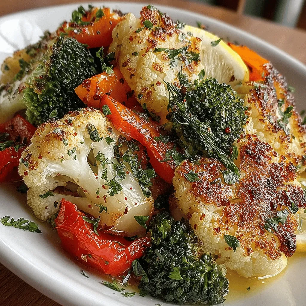 There’s something undeniably magical about the aroma of roasted vegetables wafting through the kitchen. As the vegetables caramelize, they transform into a delicious medley that brings warmth and comfort to any meal. I vividly remember the first time I prepared this Savory Herb Roasted Veggie Medley for my family. It was a chilly autumn evening, and I longed to create a dish that not only nourished their bodies but also enveloped them in a cozy embrace. The vibrant colors of the veggies, the fragrant herbs, and the zesty kick of lemon made our dinner table come alive. This dish is not just a feast for the eyes; it is a celebration of seasonal produce that showcases the best nature has to offer. Let’s dive into how you can create this delightful medley in your own kitchen.