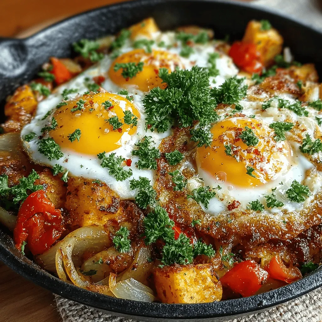 Breakfast hashes have deep roots in culinary history, often originating from the need to use leftover ingredients creatively. Traditionally, they were a way to repurpose meats, vegetables, and starches into a flavorful dish that could be enjoyed at any time of the day. Hashes are known for their rustic charm and ability to adapt based on seasonal ingredients and personal preferences. This Sweet Potato Apple Breakfast Hash is a modern take that celebrates the wholesome goodness of fresh produce while incorporating the sweet and savory elements that are perfect for breakfast.