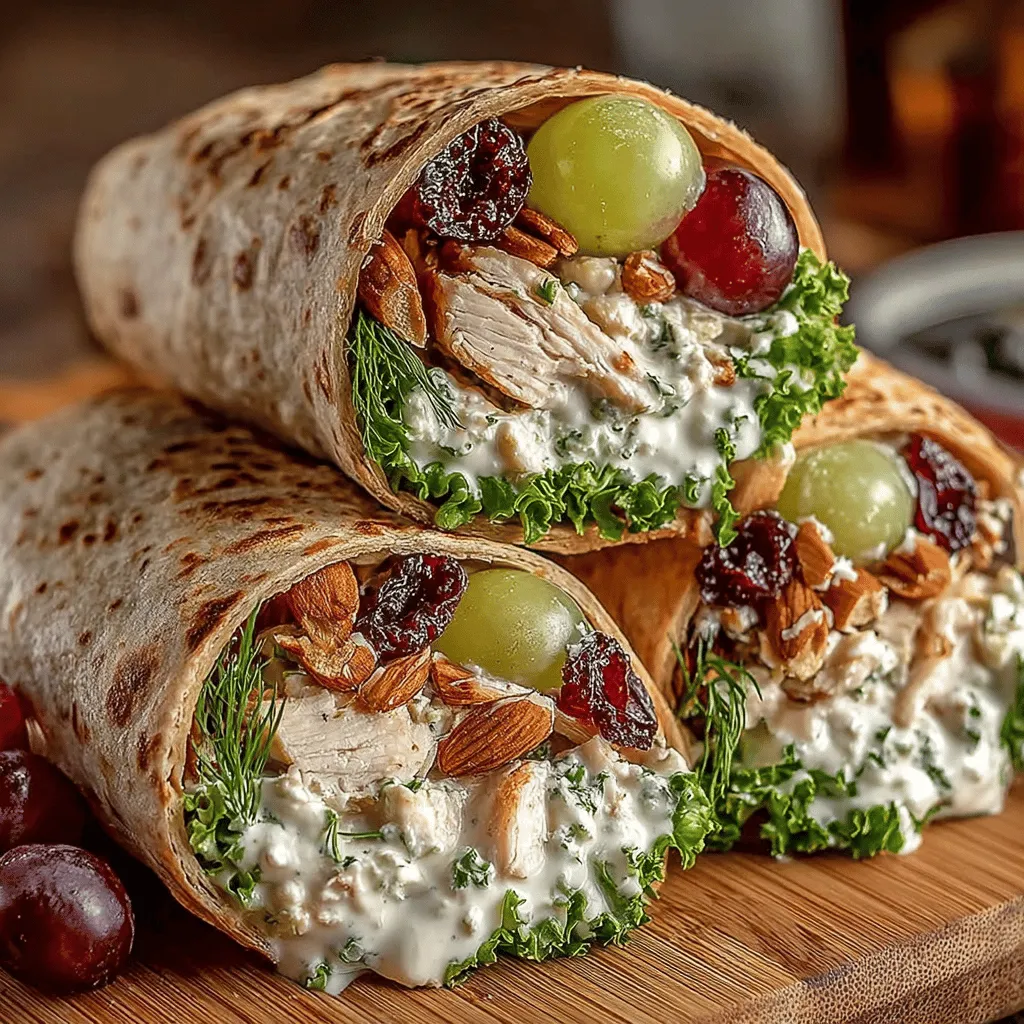 In a world where quick meals often compromise on health and flavor, the Tangy Greek Yogurt Chicken Salad Wraps stand out as a delicious and nutritious option. This versatile recipe combines the wholesome goodness of shredded chicken with creamy Greek yogurt, fresh vegetables, and delightful hints of sweetness and crunch. Perfect for lunch, dinner, or a snack, these wraps are not only easy to prepare but also packed with protein and essential nutrients. Whether you’re looking for a healthy meal prep option, a light picnic fare, or simply a satisfying dish to enjoy at home, these wraps tick all the boxes. Let’s explore how to create these delightful wraps step by step.