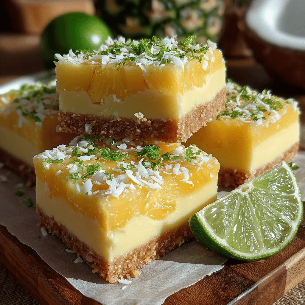 As the temperatures rise and the sun shines longer, frozen desserts become a beloved staple for many. Nothing quite compares to the refreshing sensation of indulging in a chilled treat, especially during the warm summer months. One standout option among frozen desserts is the Tropical Paradise Frozen Pineapple Coconut Bars. These bars embody the essence of summer with their vibrant flavors and tropical flair, making them not only a delightful snack but also a perfect way to cool off.