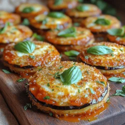 Eggplant Parmesan is a cherished Italian dish, celebrated for its rich flavors and comforting layers of ingredients. Traditionally made with slices of breaded and fried eggplant, marinara sauce, and gooey cheese, this dish captures the essence of Mediterranean cuisine. However, in recent years, home cooks have been seeking creative variations that offer a fresh take on this classic. Enter Golden Eggplant Parmesan Melts—a delightful rendition that elevates the original recipe with an irresistible crispy texture and a melty cheese experience that will satisfy both vegetarians and meat-lovers alike.