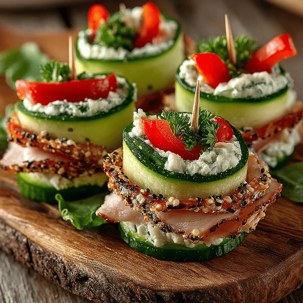 Turkey Cucumber Roll-Ups are not just delicious; they also pack a nutritious punch. This recipe is designed to be a low-calorie option, making it an excellent choice for those who are mindful of weight management. By utilizing fresh cucumbers and lean turkey, you can enjoy a satisfying snack without the guilt of consuming too many calories.