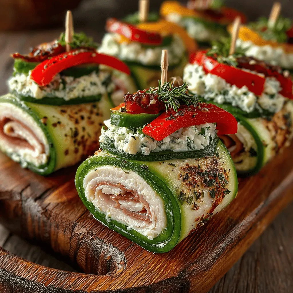 Turkey Cucumber Roll-Ups are not just delicious; they also pack a nutritious punch. This recipe is designed to be a low-calorie option, making it an excellent choice for those who are mindful of weight management. By utilizing fresh cucumbers and lean turkey, you can enjoy a satisfying snack without the guilt of consuming too many calories.