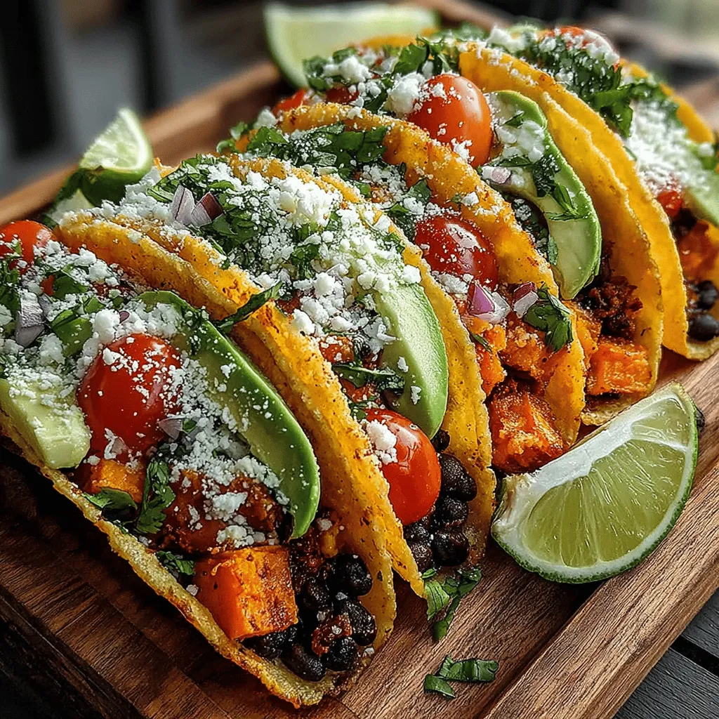 In the realm of delicious and healthy meals, Sweet & Savory Sweet Potato Black Bean Tacos stand out as a perfect choice for those seeking a delightful blend of flavors and nutrition. These tacos are more than just a meal; they represent a harmonious fusion of taste and health benefits that can satisfy both your palate and dietary needs. Whether you are preparing a weeknight dinner or hosting a gathering, these tacos are simple to make and sure to impress your guests.