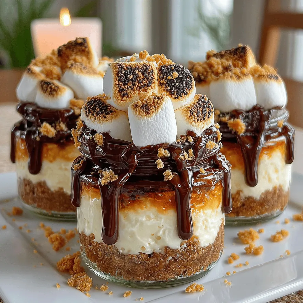 Creating the perfect no-bake s'mores cheesecake jars involves a series of straightforward steps that ensure a delicious and visually appealing dessert. Follow these detailed instructions to craft your own delightful jars.