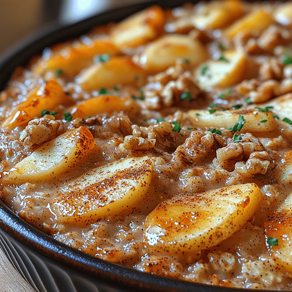 When the crispness of autumn fills the air, and the leaves start to paint the world in shades of gold and amber, there’s nothing quite like the comforting aroma of baked apples and cinnamon wafting through your kitchen. This Sweet Apple Cinnamon Oat Bake is not just a recipe; it’s a warm hug on a plate, a dish that brings people together, and a memory-maker in every bite. I fondly remember the Sundays of my childhood spent in the kitchen with my grandmother, who would whip up delightful breakfasts that made the whole house smell heavenly. This oat bake takes me back to those cherished moments, and I can’t wait for you to create your own memories with it.