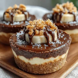 In recent years, there has been a notable shift in dessert trends, as more people embrace healthier alternatives that do not compromise on flavor or indulgence. The rise of these guilt-free treats reflects a growing awareness of nutrition and wellness, leading to the creation of desserts that satisfy sweet cravings while offering nutritional benefits. One such delightful offering is the Choco-Banana Bliss Cups.