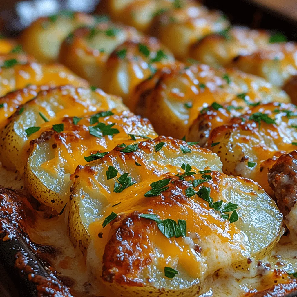 Casseroles have a nostalgic charm, often associated with family traditions and shared meals. This particular dish embodies that spirit, making it not just a recipe but a way to create lasting memories. The combination of ingredients in the Creamy Sausage Potato Casserole not only delivers on taste but also provides a sense of warmth and comfort, making it an ideal choice during chilly evenings.