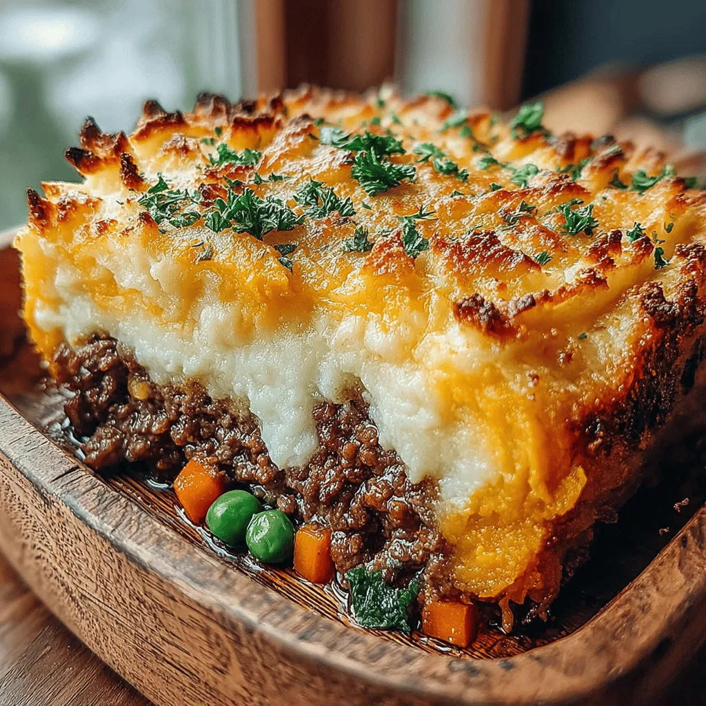 As winter blankets the world in its chilly embrace, there’s a unique comfort found in the warmth of a home-cooked meal. The aroma of a bubbling casserole wafting through the air has an almost magical ability to transform the atmosphere, inviting feelings of coziness and contentment. Among my favorite dishes to whip up during these colder months is the Hearty Shepherd's Pie with Sweet Potato Delight. This dish not only warms the body but also nourishes the soul, making it an ideal choice for family gatherings or intimate nights spent at home.