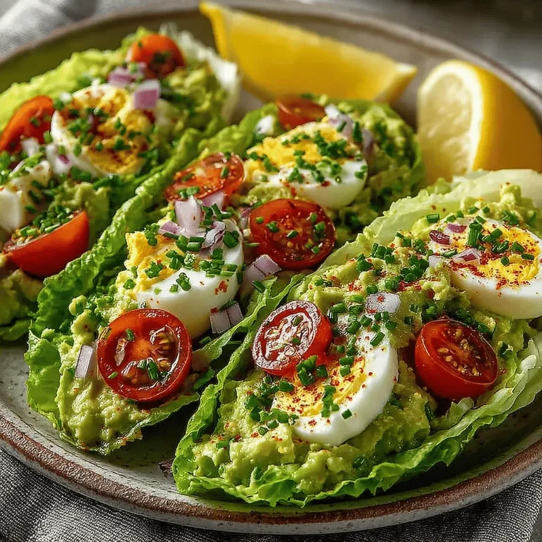 When it comes to assembling your creamy avocado egg salad lettuce wraps, presentation is key. Not only does it make the dish more appealing, but it also enhances the dining experience. Here are some ideas for arranging your avocado egg salad in lettuce leaves: