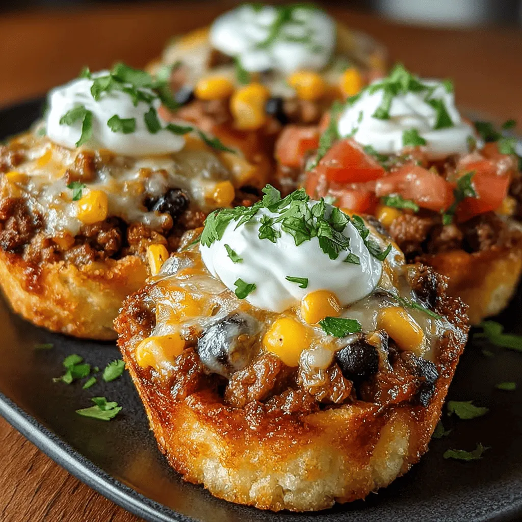 If you're looking for a dish that combines convenience, flavor, and visual appeal, Mini Chicken Taco Cups are an excellent choice. These bite-sized creations pack all the deliciousness of traditional tacos into a fun, easy-to-eat format, making them perfect for gatherings, parties, or a casual family meal. With their vibrant colors and enticing aroma, they are sure to impress your guests and satisfy your taste buds.