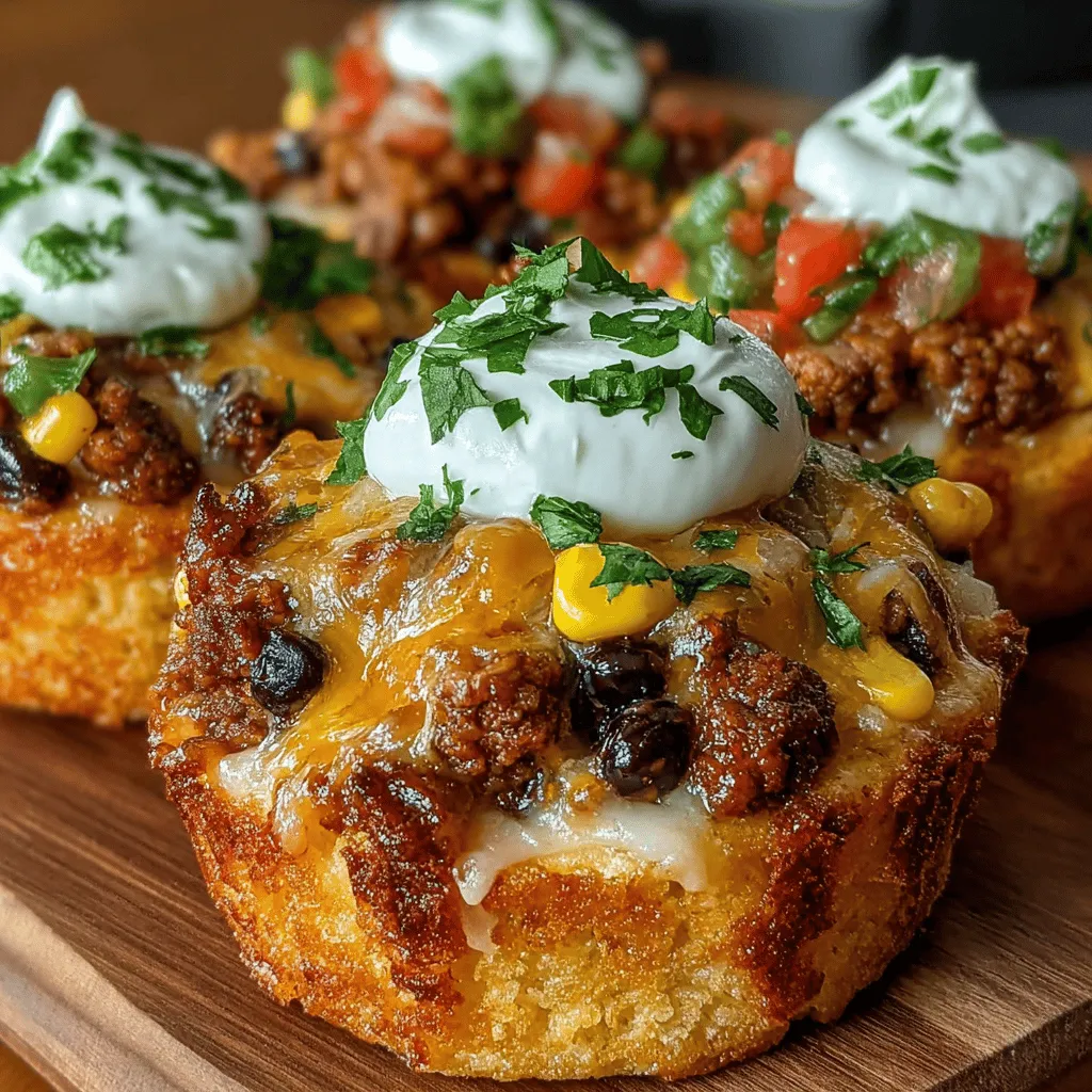 If you're looking for a dish that combines convenience, flavor, and visual appeal, Mini Chicken Taco Cups are an excellent choice. These bite-sized creations pack all the deliciousness of traditional tacos into a fun, easy-to-eat format, making them perfect for gatherings, parties, or a casual family meal. With their vibrant colors and enticing aroma, they are sure to impress your guests and satisfy your taste buds.