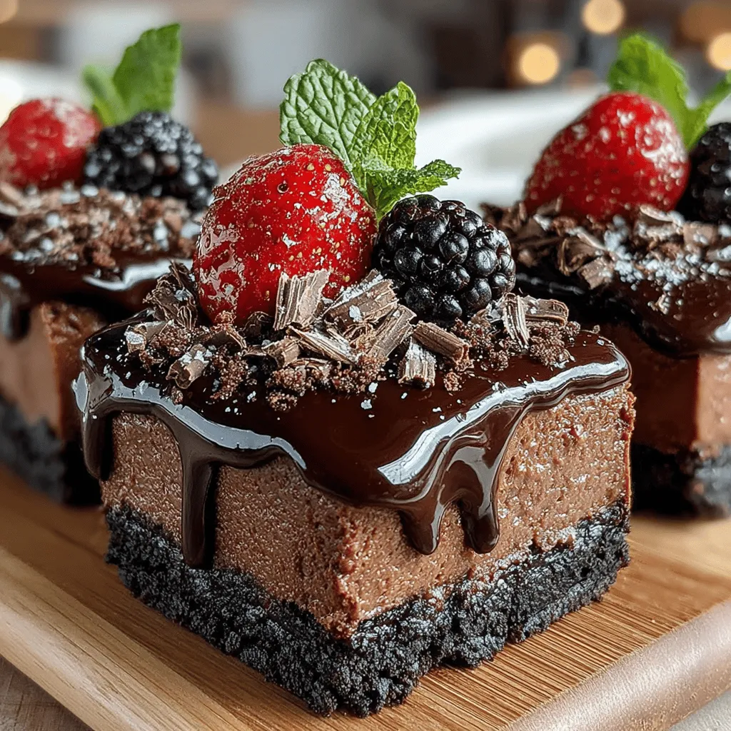When it comes to desserts, the allure of no-bake recipes is hard to resist. They promise convenience without sacrificing flavor, making them a favorite for both novice and experienced bakers alike. No-bake desserts, with their rich and indulgent flavors, allow you to create stunning treats with minimal effort. Among the many options available, the Decadent No-Bake Chocolate Cheesecake Bars stand out as a perfect choice for chocolate lovers and a show-stopping treat for gatherings. Whether you’re hosting a summer barbecue, a birthday celebration, or simply indulging your sweet tooth, these bars are sure to impress.