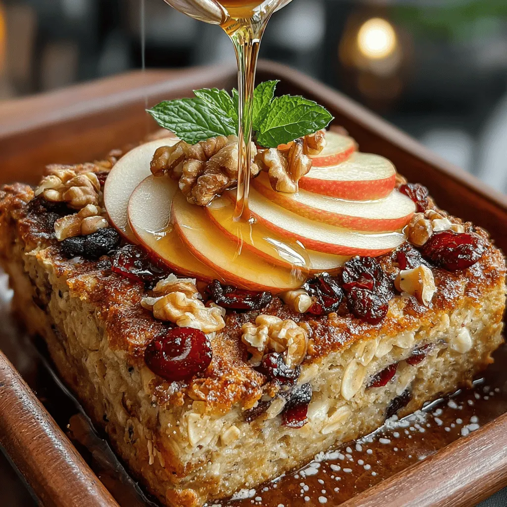 Baked oatmeal has become a beloved breakfast staple for many, and it's easy to see why. This comforting dish combines the heartiness of oats with the sweetness of fruits and the warmth of spices, creating a satisfying meal that can be enjoyed throughout the week. Among the myriad of baked oatmeal recipes, the Sweet Apple Cranberry Baked Oatmeal stands out for its delightful balance of flavors and nutritional benefits. It’s not just a delicious dish; it’s a wholesome way to start your day.