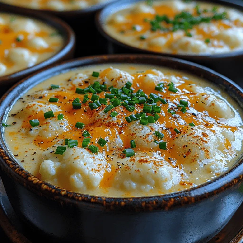 Creamy Cauliflower Cheese Delight is more than just a side dish; it’s a culinary embrace that combines the rich flavors of cheese and cream with the subtle earthiness of cauliflower. This recipe stands out as a comforting choice for family dinners, potlucks, or even a cozy night in. The creamy texture and savory notes make it a delightful addition to any meal, appealing to both the health-conscious and those seeking a satisfying indulgence.