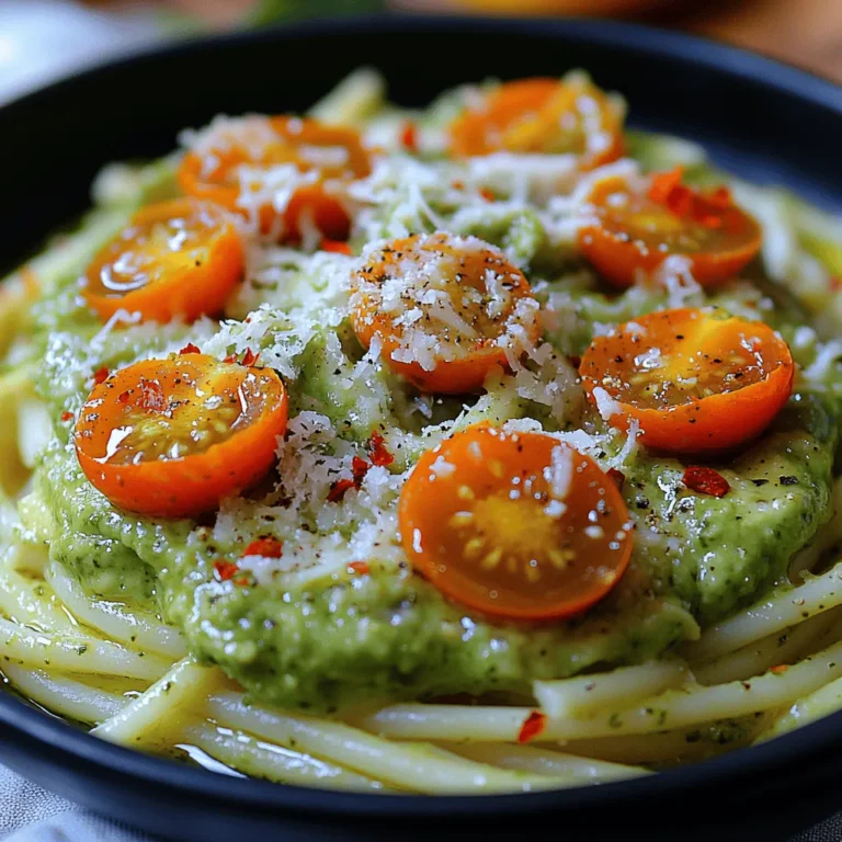 There’s something incredibly comforting about a bowl of pasta. It brings back memories of family dinners, laughter, and shared moments around the table. One of my favorite go-to recipes is Creamy Avocado Pesto Pasta. This dish not only satisfies hunger but also embodies a fresh and vibrant flavor profile that’s perfect for any occasion. As someone who enjoys experimenting in the kitchen, I stumbled upon this recipe during a particularly hot summer when I was looking for a way to enjoy pasta without the heaviness of traditional sauces. The creamy avocado pesto quickly became a family favorite, and I bet it will become yours too.
