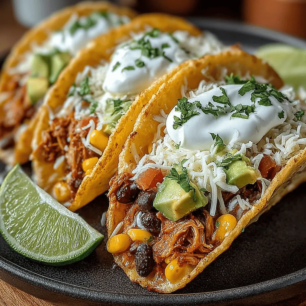 When it comes to easy and flavorful weeknight dinners, few recipes can compete with Slow Cooker Creamy Ranch Chicken Tacos. This dish not only brings a blend of comforting flavors but also offers the convenience of using a slow cooker, making it an ideal choice for busy families. Imagine coming home to a warm, hearty meal that practically cooks itself while you go about your day. This recipe checks all the boxes for a satisfying, family-friendly dinner that everyone will enjoy.
