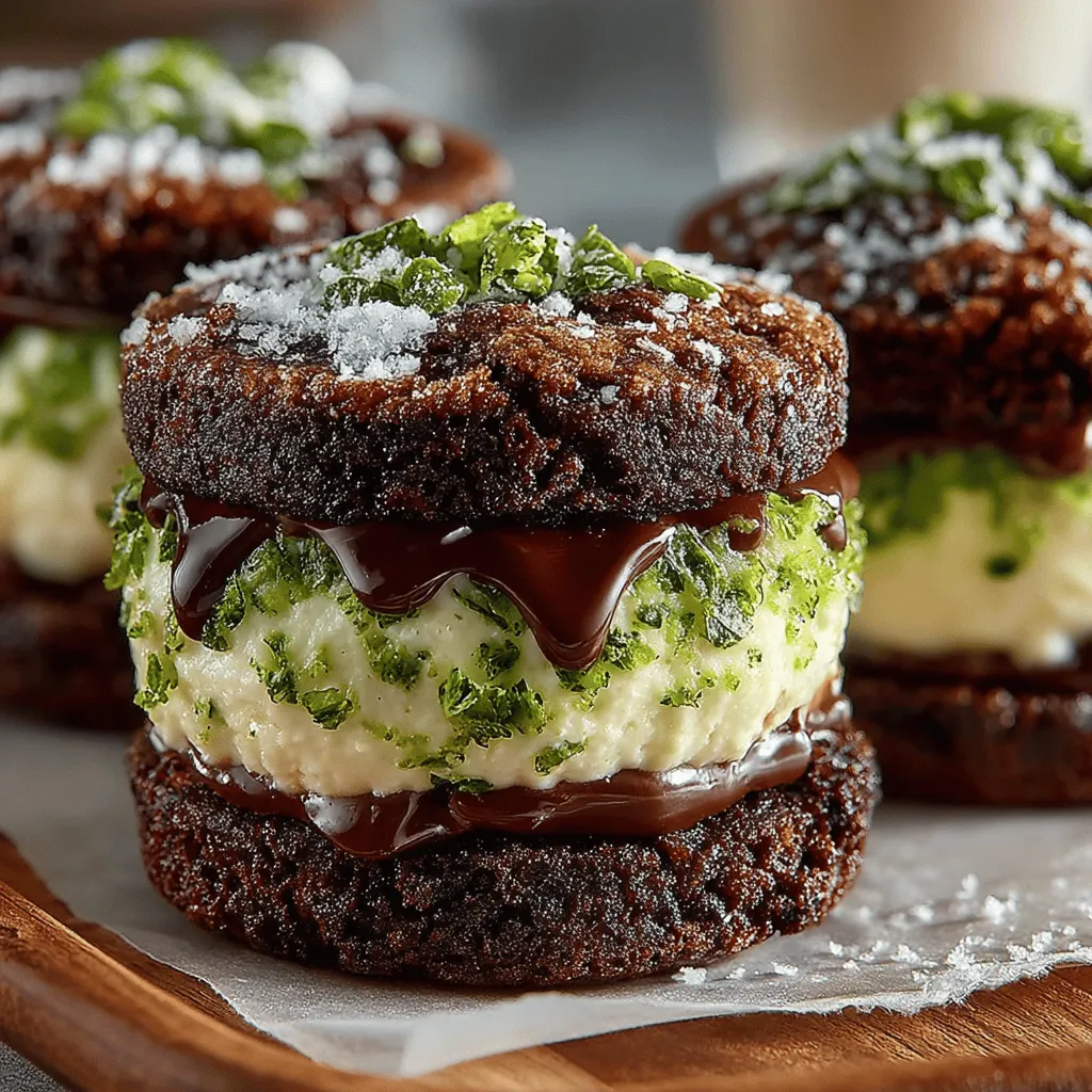 In the realm of desserts, few combinations tantalize the taste buds quite like the fusion of rich, fudgy brownies and creamy frozen yogurt. Enter the Choco-Mint Bliss Frozen Yogurt Brownie Sandwich Coins, a delightful treat that encapsulates both indulgence and a healthier approach to dessert. This innovative recipe is perfect for summer gatherings, birthday parties, or simply a sweet treat to enjoy any day of the week. The marriage of chocolate and mint creates a refreshing contrast, making every bite a blissful experience.