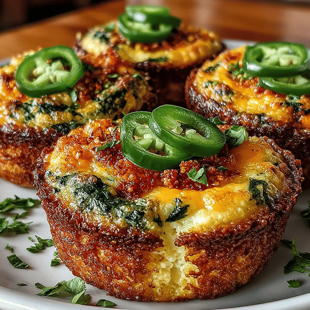 If you’re seeking a nutritious breakfast option that’s both delicious and easy to prepare, look no further than Spicy Green Chili Egg Muffin Cups. This delightful dish combines the rich, savory taste of eggs with the vibrant flavors of fresh vegetables and spices, creating a breakfast that’s not only satisfying but also packed with nutrients. The appeal of these muffin cups lies in their unique blend of flavors and textures, making them a favorite for any meal of the day, whether it's a quick breakfast, a satisfying lunch, or even a light dinner.