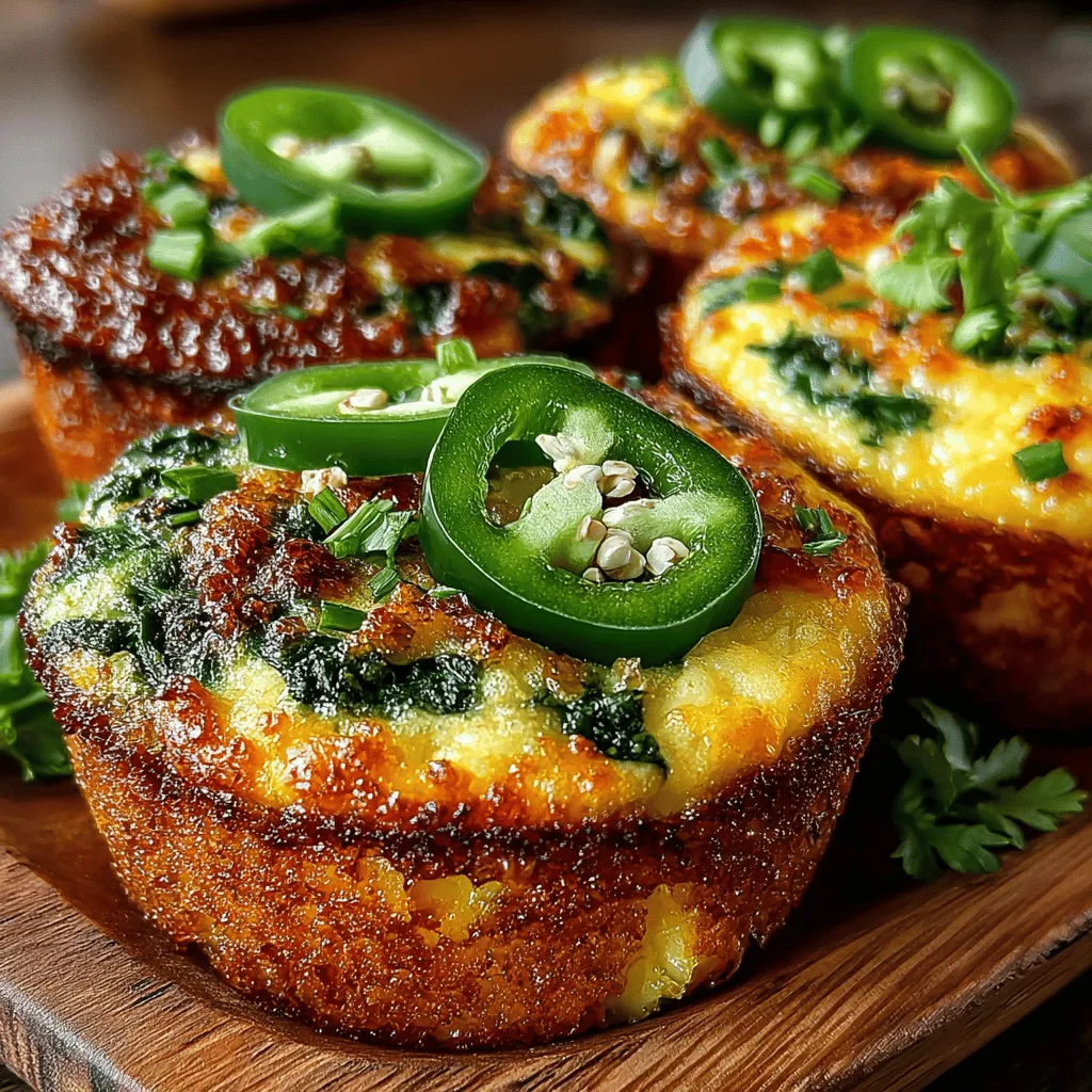 If you’re seeking a nutritious breakfast option that’s both delicious and easy to prepare, look no further than Spicy Green Chili Egg Muffin Cups. This delightful dish combines the rich, savory taste of eggs with the vibrant flavors of fresh vegetables and spices, creating a breakfast that’s not only satisfying but also packed with nutrients. The appeal of these muffin cups lies in their unique blend of flavors and textures, making them a favorite for any meal of the day, whether it's a quick breakfast, a satisfying lunch, or even a light dinner.