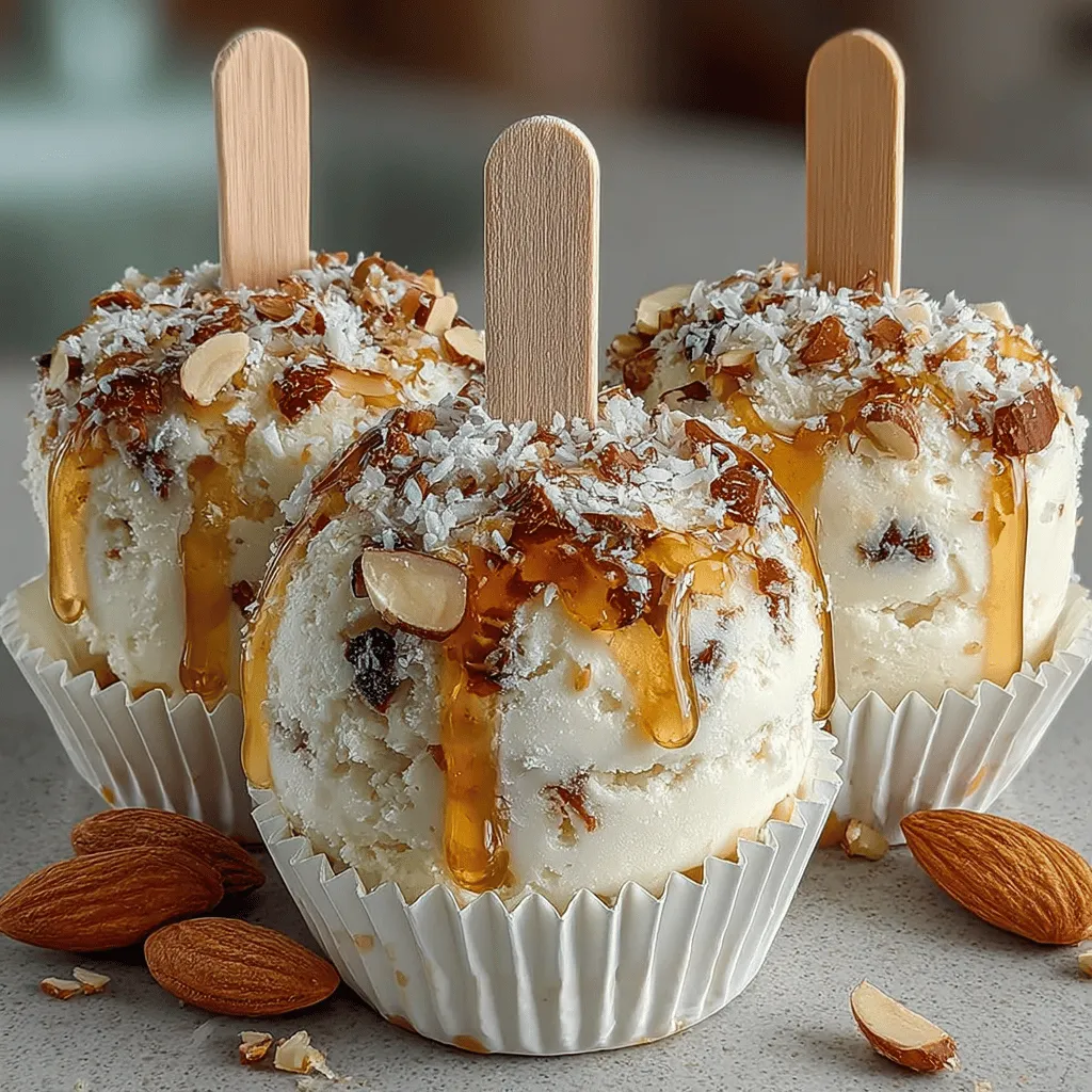 In the world of healthy snacking, Coconut Almond Bliss Protein Pops emerge as a delightful and nutritious treat. These frozen desserts have gained popularity among fitness enthusiasts and health-conscious individuals alike, thanks to their perfect balance of taste and nutrition. Infused with the rich flavors of coconut and almond, these protein-packed pops serve as an ideal snack for those looking to indulge without the guilt. Whether you're enjoying a post-workout treat or simply craving something refreshing on a hot day, these pops are a simple yet satisfying option that can easily fit into any lifestyle.