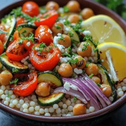 If you’re looking for a colorful and nutritious meal that is as pleasing to the eyes as it is to the palate, look no further than Vibrant Roasted Veggie Couscous Bowls. This delightful dish combines the earthy flavors of roasted vegetables with the fluffy texture of couscous, creating a satisfying and wholesome meal that can be enjoyed any time of the year. The appeal of these bowls lies not only in their vibrant colors but also in their versatility, making them suitable for various dietary preferences, from vegetarian to gluten-free options.