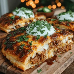 In recent years, flatbreads have surged in popularity, becoming a staple in both home kitchens and restaurants. Their versatility and ease of preparation make them a favorite among culinary enthusiasts and busy families alike. Flatbreads can serve as a delightful canvas for an array of toppings, allowing for endless creativity and flavor combinations. One such enticing dish that has gained a following is Mini BBQ Chicken Flatbread Triangles. This quick and delicious recipe is perfect for gatherings, game days, or casual family dinners, providing a satisfying bite that appeals to a wide range of palates.