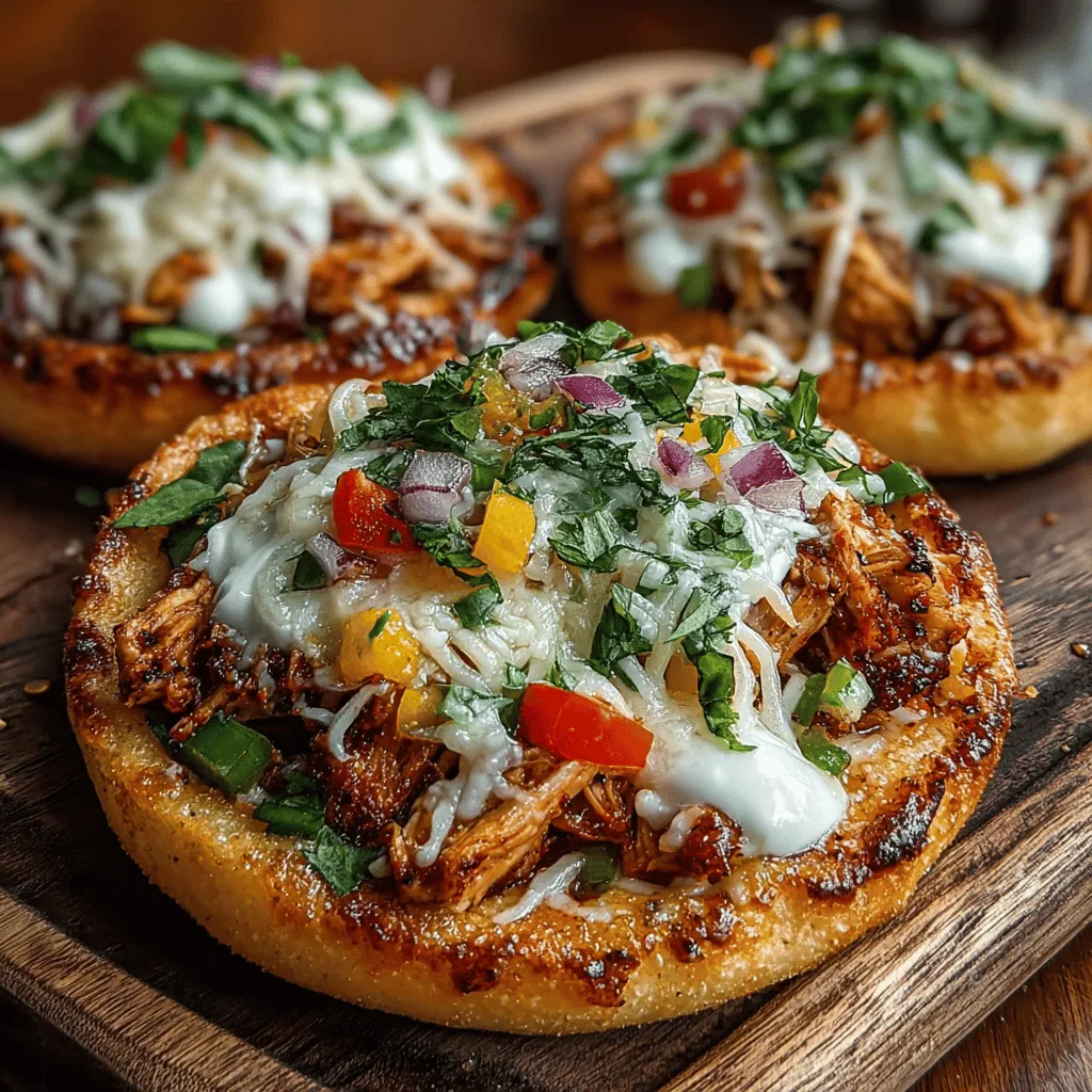 Delightful and satisfying, Mini Pita Bread Chicken Pizzas stand out as a perfect culinary option for various occasions, whether it’s a cozy family dinner, an exciting game day gathering, or a quick weeknight meal. This dish masterfully combines the goodness of whole wheat pitas with tender, seasoned chicken, vibrant vegetables, and gooey mozzarella cheese, resulting in a symphony of flavors that are both comforting and appealing. Not only is this recipe easy to prepare, but it also offers a nutritious twist on traditional pizza, making it an excellent choice for those looking to enjoy a healthier meal without sacrificing taste.