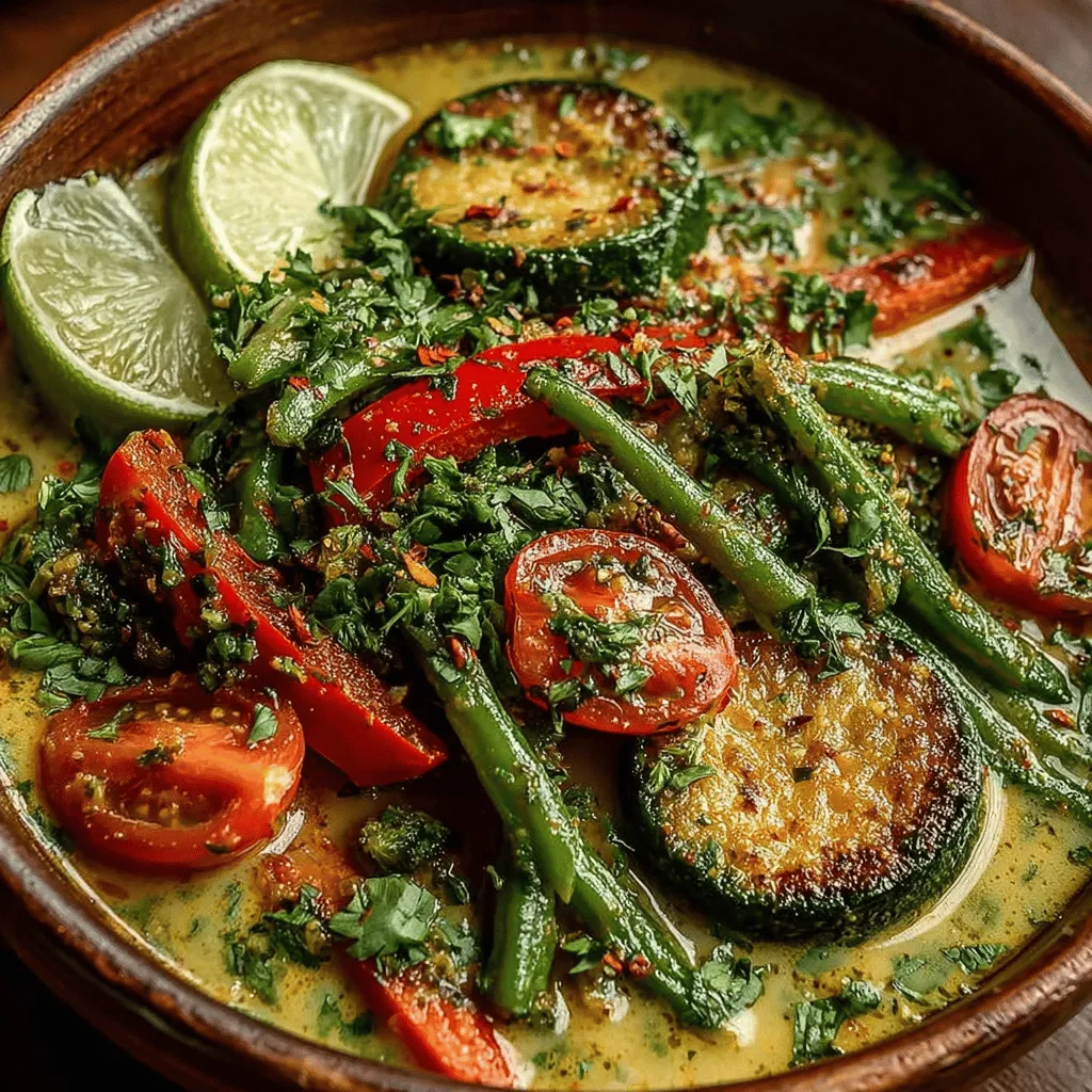 In the ever-evolving world of culinary exploration, the quest for unique yet simple dishes can be a delightful challenge. One such dish that promises to captivate your taste buds is the Spiced Serenity: Crockpot Cucumber Veggie Curry. This innovative recipe marries the refreshing crunch of cucumbers with the rich, aromatic spices typical of traditional curries, all simmered to perfection in a slow cooker. Ideal for busy weeknights or cozy gatherings, this dish not only satisfies hunger but also nourishes the body with wholesome ingredients.