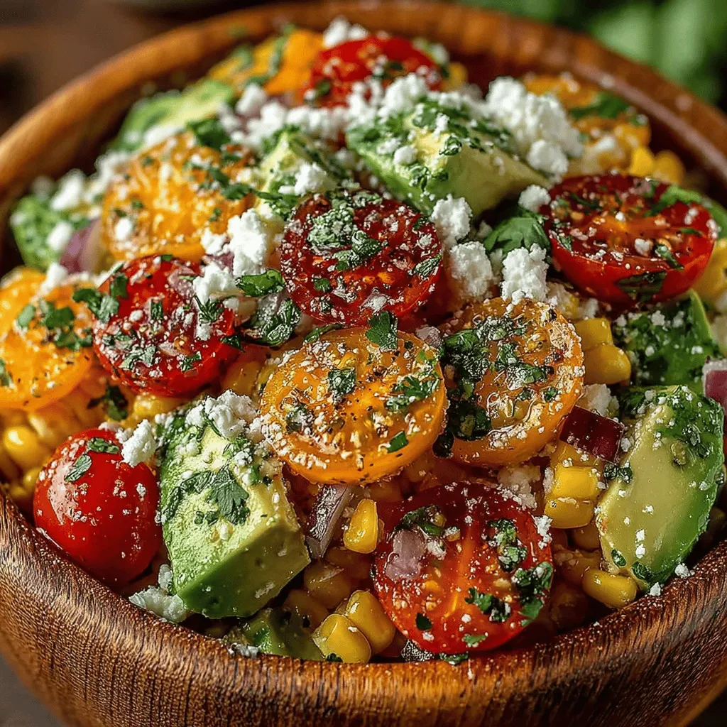 As the sun shines brightly and the days grow longer, the culinary world embraces the vibrant flavors of summer. One dish that perfectly encapsulates the essence of this season is the Heirloom Summer Corn and Avocado Salad. This refreshing salad not only showcases the best of summer's bounty but also offers a delightful combination of textures and flavors that appeal to both the palate and the eye. Whether served as a side dish at a backyard barbecue, a light lunch, or a main meal, this salad is adaptable and satisfying.
