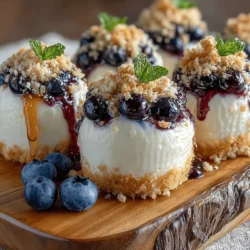In today’s fast-paced world, finding healthy snacking options can often feel like a daunting task. Many of us are constantly searching for treats that are not only satisfying but also nutritious. Enter Frozen Blueberry Crumble Yogurt Bites—a delightful solution that combines flavor and health in one easy-to-make snack. These yogurt bites are perfect for all ages, making them an ideal choice for families looking to incorporate healthier options into their diets.