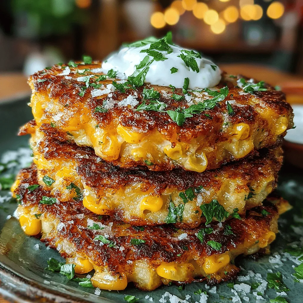 Baked Sweet Corn Fritter Stacks: A Delightful Twist on a Classic Recipe