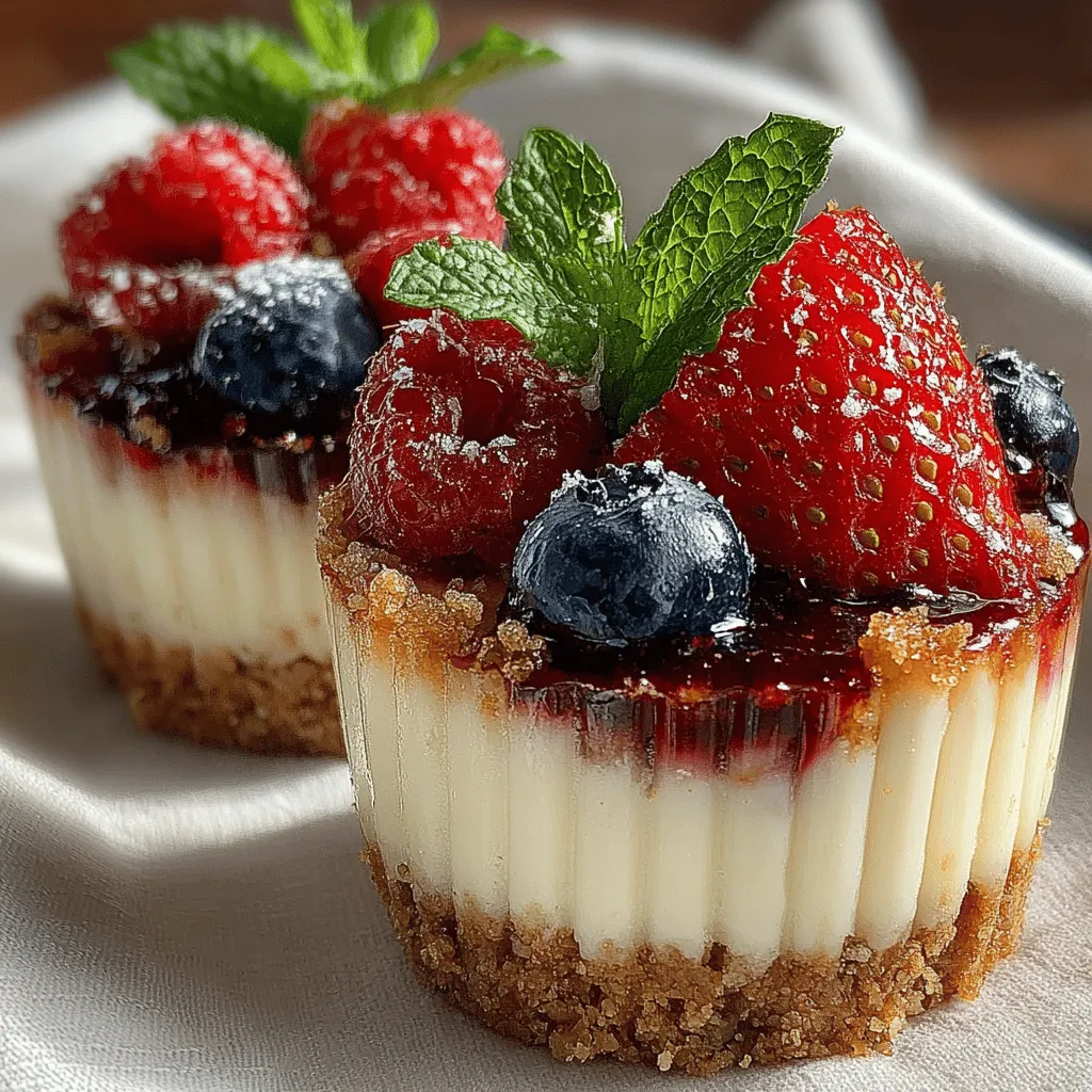 Indulging in a delightful dessert doesn't have to mean compromising on simplicity or flavor. Enter the Berry Bliss Cheesecake Cups, a delectable treat that combines the richness of cheesecake with the fresh taste of mixed berries. Perfect for gatherings, special occasions, or as a sweet ending to a weeknight meal, these individual cups offer a perfect balance of creamy texture and fruity goodness. Not only are they visually appealing, but they also provide a satisfying and refreshing way to enjoy cheesecake without the fuss of a traditional slice. The individual servings make them easy to serve and even easier to enjoy, allowing guests to savor their own little portion of bliss.