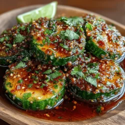 In today's fast-paced world, healthy snacking has become a focal point for many health-conscious individuals. As people become more aware of the importance of nutrition, vegetable-based snacks are gaining traction for their health benefits and versatility. Among the myriad of options available, Zesty Chili-Lime Cucumber Chips stand out as a deliciously refreshing choice. This recipe not only marries health benefits with bold flavors but also offers a simple preparation process that makes it ideal for various occasions. Whether you're seeking a quick snack while watching your favorite show or a vibrant appetizer to impress guests at a gathering, these cucumber chips fit the bill perfectly.