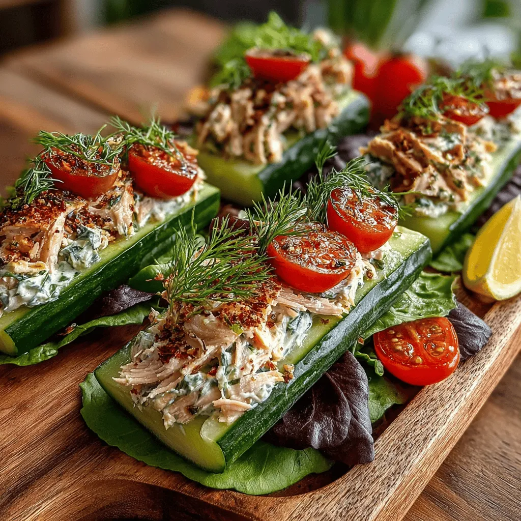 In an age where healthy snacking has become a priority for many, the search for delicious yet nutritious options is more important than ever. Fresh, low-carb snacks are gaining popularity as people seek to maintain their wellness goals without sacrificing flavor. One such vibrant and wholesome recipe is Crunchy Tuna Cucumber Avocado Wraps. This dish is not only easy to prepare but also versatile enough to fit a variety of occasions—from a quick lunch at home to an elegant appetizer for gatherings.