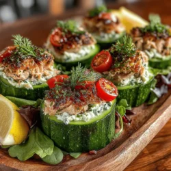 In an age where healthy snacking has become a priority for many, the search for delicious yet nutritious options is more important than ever. Fresh, low-carb snacks are gaining popularity as people seek to maintain their wellness goals without sacrificing flavor. One such vibrant and wholesome recipe is Crunchy Tuna Cucumber Avocado Wraps. This dish is not only easy to prepare but also versatile enough to fit a variety of occasions—from a quick lunch at home to an elegant appetizer for gatherings.
