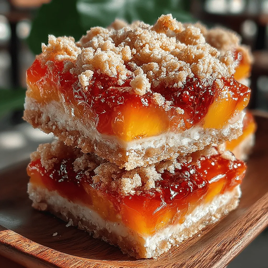 If you're looking for a delicious and nutritious snack that perfectly balances flavor and health, look no further than frozen peach raspberry oat bars. These delightful treats combine the sweetness of ripe peaches and tangy raspberries with the wholesome goodness of oats, making them an ideal choice for breakfast, dessert, or an afternoon pick-me-up. Not only are they easy to prepare, but they also provide a satisfying way to enjoy the bounty of summer fruits all year round.