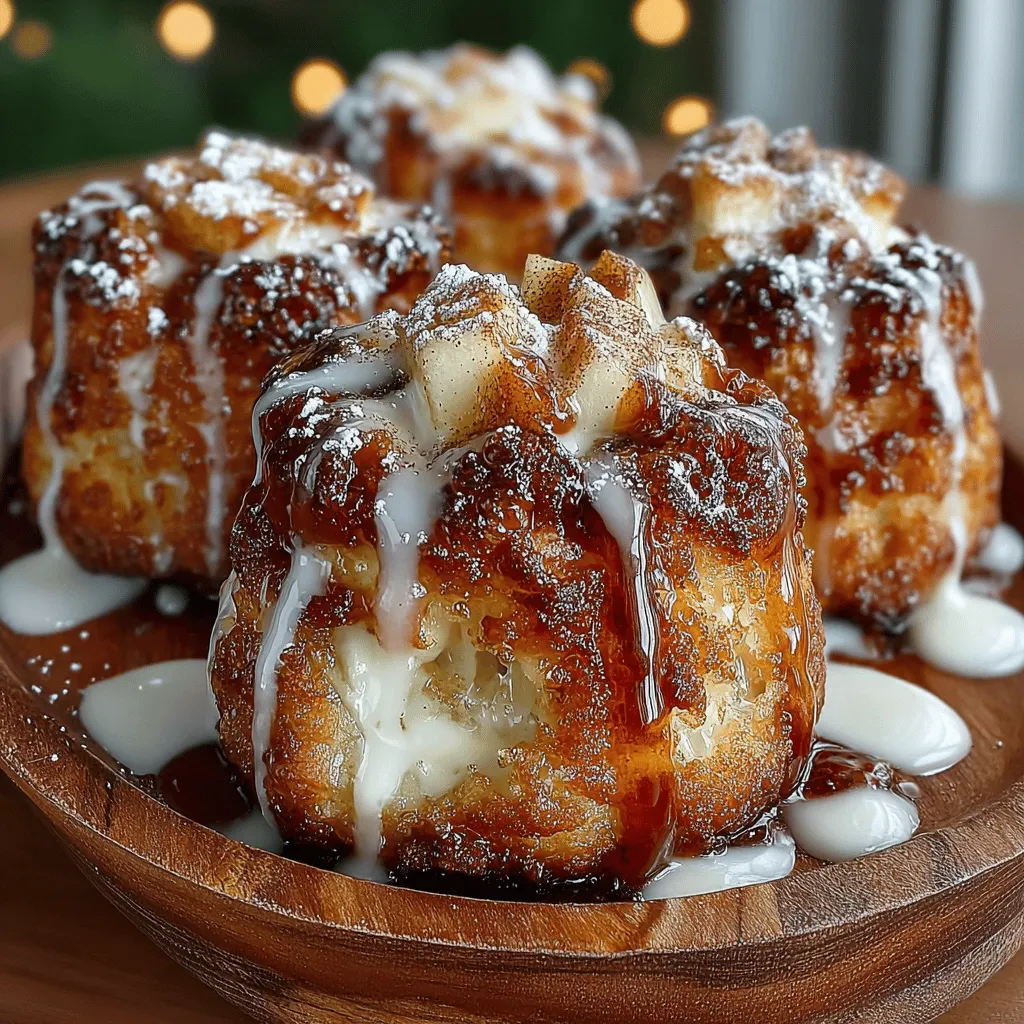Baked apple fritters represent a delightful evolution of a time-honored classic, merging the comforting essence of cinnamon and nutmeg with tender, juicy pieces of fresh apples. These Cinnamon Crunch Baked Apple Fritters provide a healthier alternative to their traditional fried counterparts, ensuring that you can indulge in this sweet treat without the excessive fat and calories. The result is a satisfying crunch paired with a burst of sweet apple flavor that makes them perfect for breakfast, a midday snack, or even a delightful dessert.