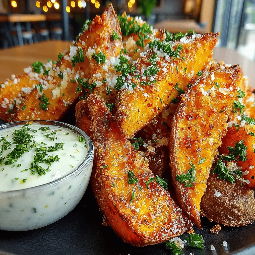 Sweet potatoes have long been celebrated as a nutritious and versatile ingredient, making their way into countless dishes across various cuisines. Not only are they delicious, but they’re also packed with essential nutrients that contribute to a healthy lifestyle. Among the many ways to enjoy sweet potatoes, Crispy Baked Sweet Potato Wedges paired with a Zesty Aioli stand out as a favorite. This dish is an ideal combination of health, taste, and ease of preparation, making it perfect for weeknight dinners, party appetizers, or even a wholesome snack.
