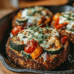 Exploring delicious and healthy meal options can sometimes feel like navigating a culinary maze. Finding dishes that can balance flavor with nutrition is particularly challenging in a world where convenience often trumps quality. However, Mini Roasted Veggie Pizza Skillets offer a delightful solution, allowing you to indulge in a hearty pizza experience while incorporating a variety of colorful and nutritious vegetables. These mini skillets not only satisfy cravings for comfort food but also provide a nutritious twist that appeals to both adults and children alike. In this article, we will guide you step-by-step in creating these delightful pizza skillets, emphasizing the health benefits of the ingredients and the joy of cooking with fresh produce.
