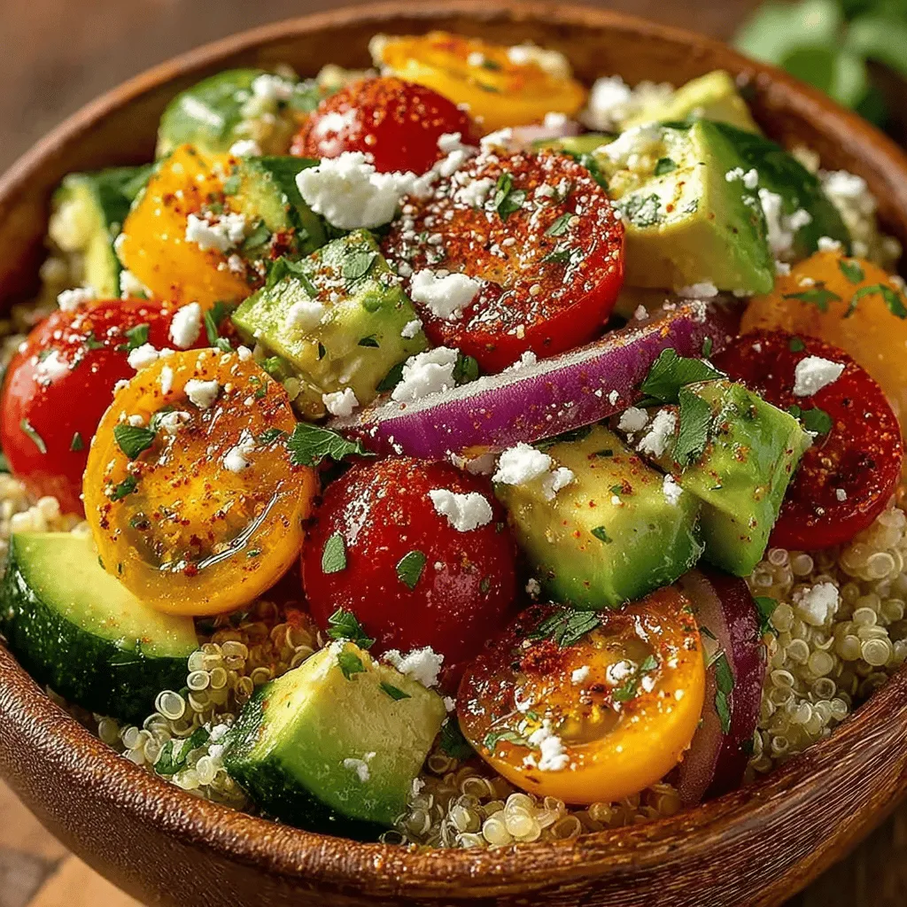 Welcome to the vibrant world of fall salads! As the leaves change from lush greens to warm shades of orange and gold, and as the air turns crisp, nothing delights the palate quite like a refreshing and satisfying salad. With the cooler weather upon us, it's the perfect time to embrace the bounty of the season, and what better way to do that than with a Crisp & Creamy Cucumber Avocado Fall Salad? This dish is a delightful medley of textures and flavors, beautifully showcasing the best of fall's harvest. Not only is it visually appealing, but it's also packed with nutrients, making it an ideal choice for gatherings or as a light meal.