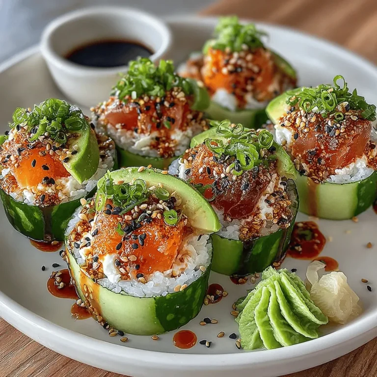 Sushi has long transcended its traditional Japanese roots to become a beloved culinary staple across the globe. This fusion of flavors and techniques has given rise to countless variations, appealing to diverse palates and dietary preferences. Among these innovative creations is the Spicy Tuna Cucumber Roll, an enticing alternative to the classic sushi roll that combines freshness with a bold kick of flavor.