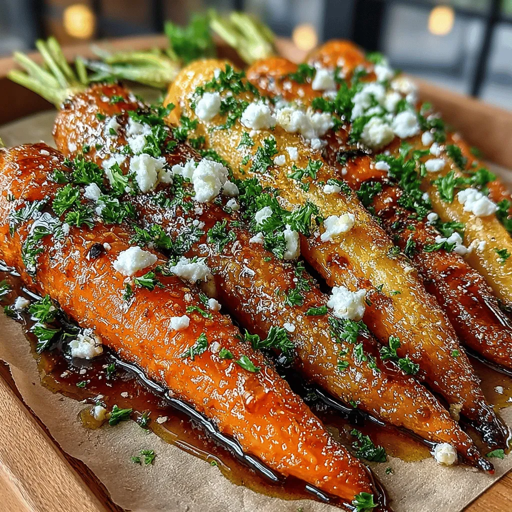 Before you start preparing your ingredients, preheat your oven to 425°F (220°C). Preheating is essential for even cooking, allowing your carrots to roast beautifully, achieving that perfect caramelized exterior while remaining tender inside. This step also helps to intensify the flavors of your honey and balsamic glaze during roasting.