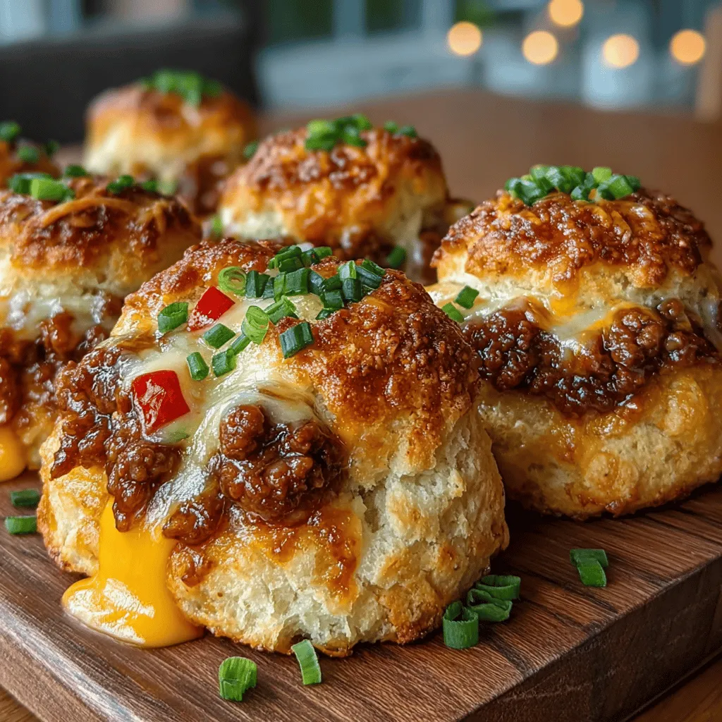 When it comes to snacking or meal options that cater to a crowd, Mini BBQ Sloppy Joe Biscuit Poppers stand out as a delightful choice. This recipe marries the classic flavors of BBQ Sloppy Joes with the comforting, flaky goodness of biscuit dough, creating an irresistible popper that’s perfect for gatherings, game days, or casual family dinners. With a balance of savory, smoky, and slightly sweet flavors, these poppers not only satisfy hunger but also elevate any occasion with their fun, bite-sized presentation.