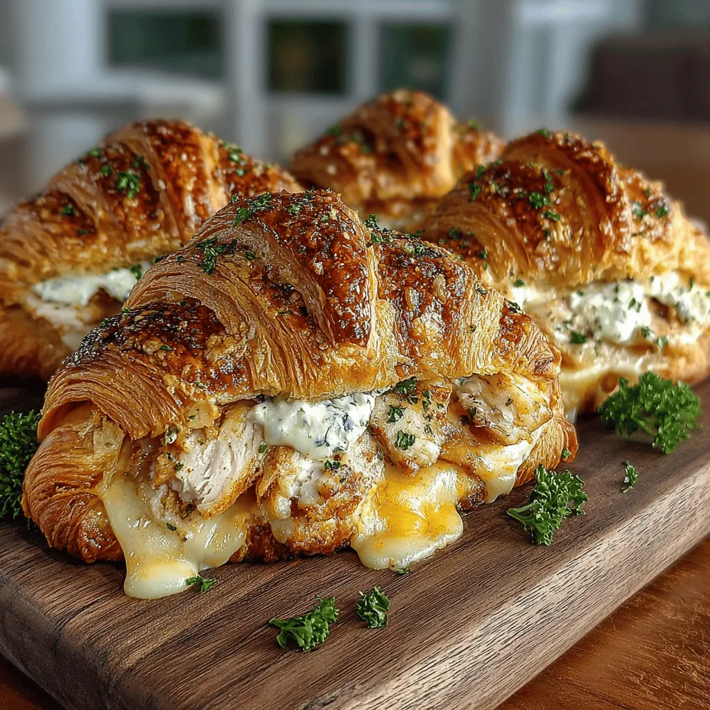 If you're searching for a quick, satisfying meal that marries convenience with comfort food, look no further than Mini Turkey Cheddar Croissant Melts. This delightful recipe takes advantage of flaky mini croissants filled with tender turkey and rich cheddar cheese, resulting in a warm, gooey treat that’s perfect for lunch, a snack, or even a party appetizer. The appealing combination of flavors and textures makes these melts a favorite among both adults and kids alike, ensuring that they’ll be a hit at your next gathering or family meal.