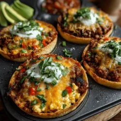 Baked Breakfast Tacos with Savory Goodness